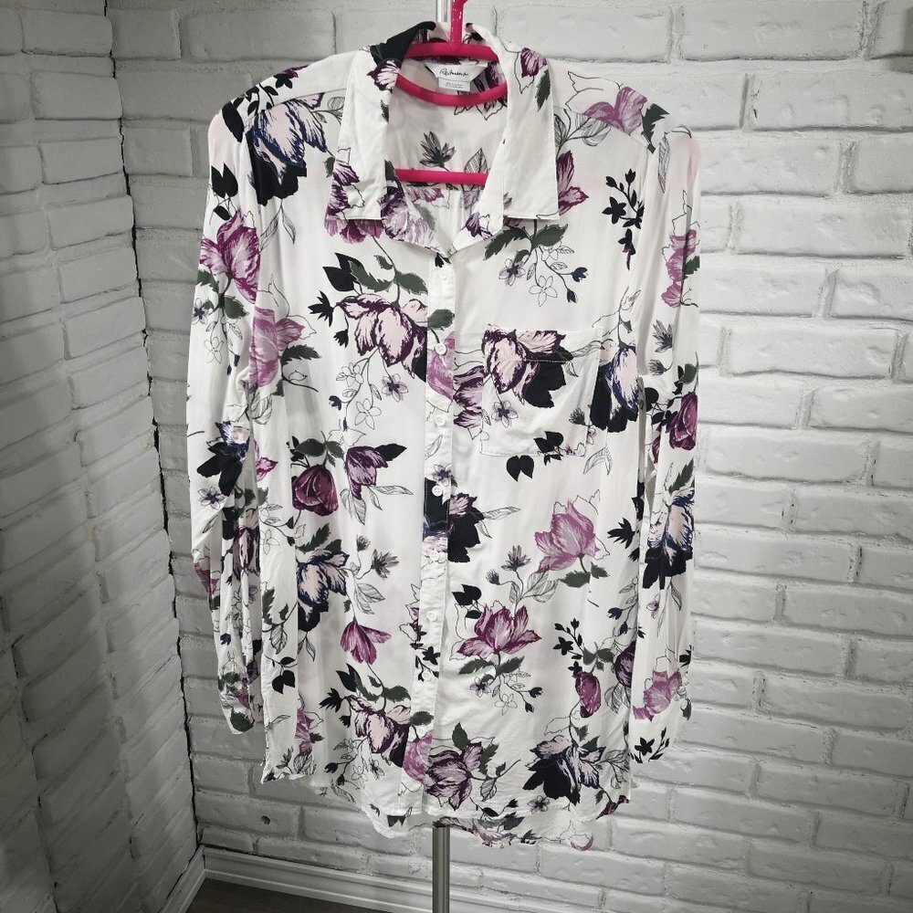 Reitmans The Classic Long Sleeve Tunic Blouse